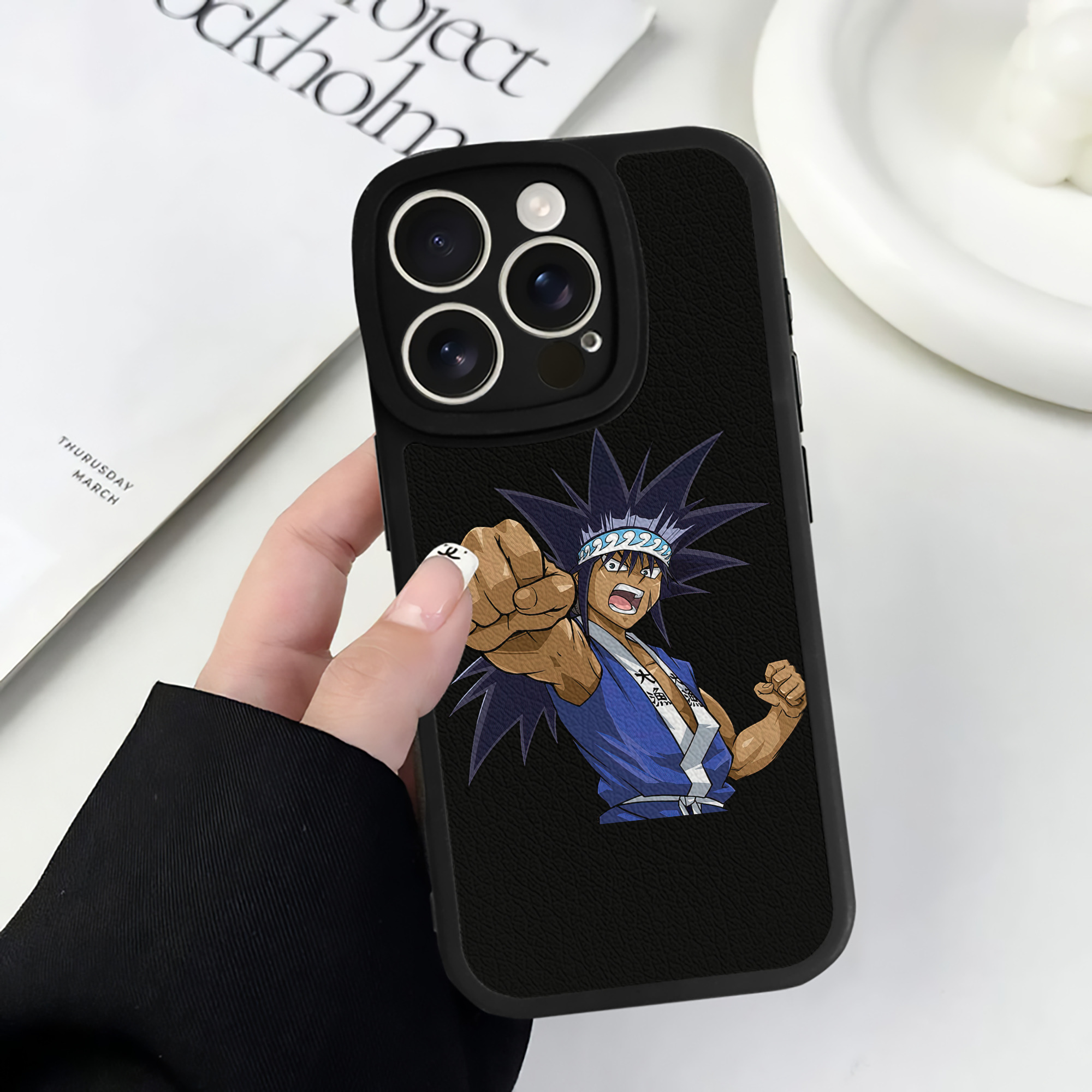 遊☆戯☆王 Yu-Gi-Oh! 【iPhone 16シリーズ対応】シリコンスマホケース（レザー調） 材質：シリコン